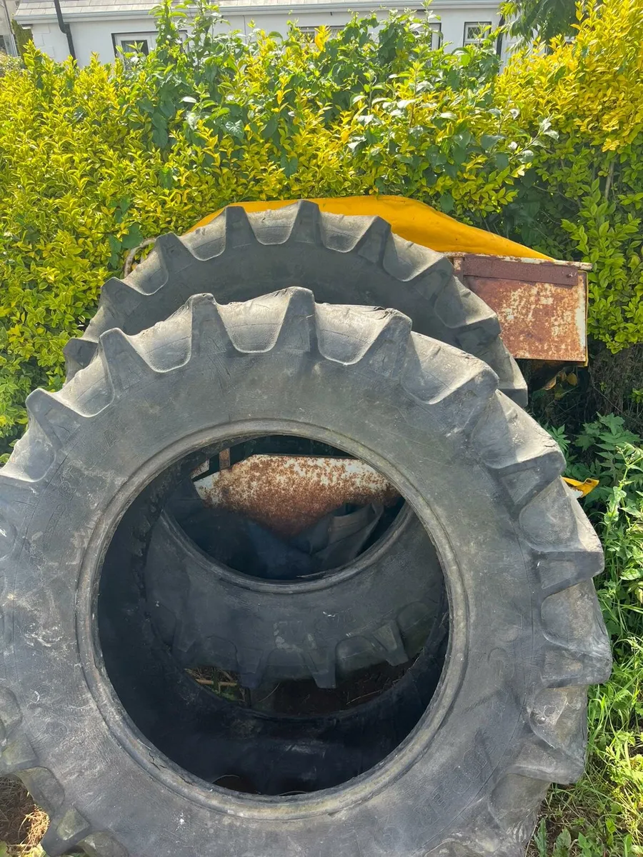 Selection of tractor tyres - Image 1