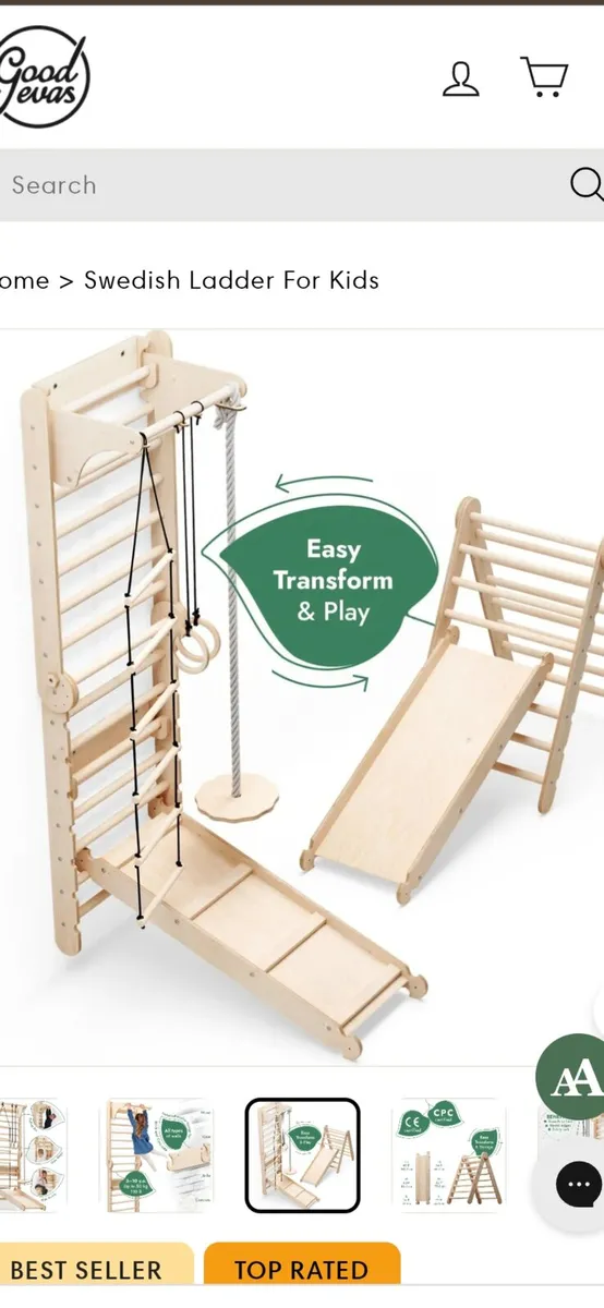 6 in 1 climbing frame - Image 1