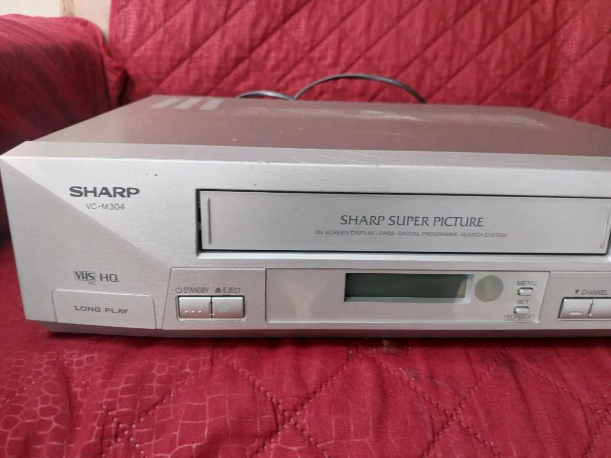 sharp vhs player - Image 3