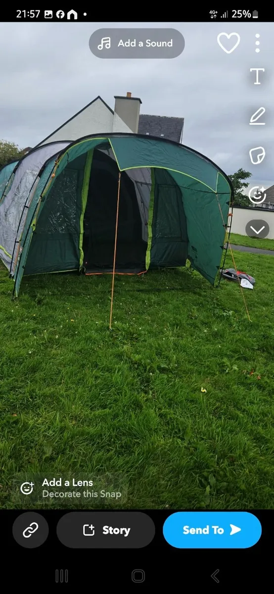 Coleman Rocky Mountain 5plus XL tent - Image 4