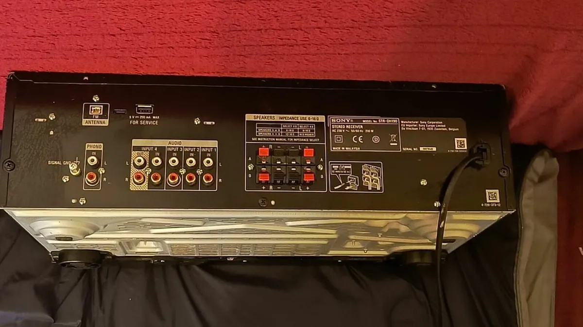 Sony  Stereo Receiver Bluetooth Hi-Res Audio - Image 4