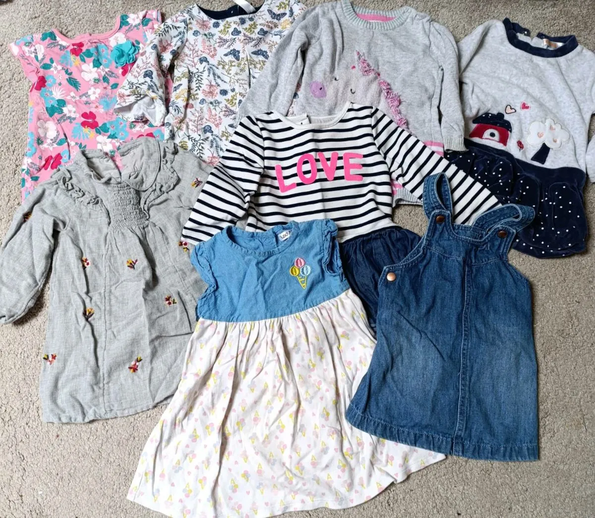 Baby Girls Clothes Bundle Aged 9-12 months - Image 3