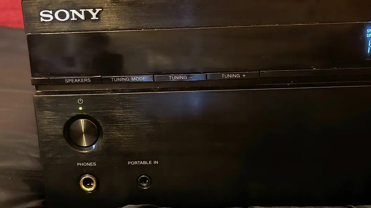 Sony  Stereo Receiver Bluetooth Hi-Res Audio - Image 1