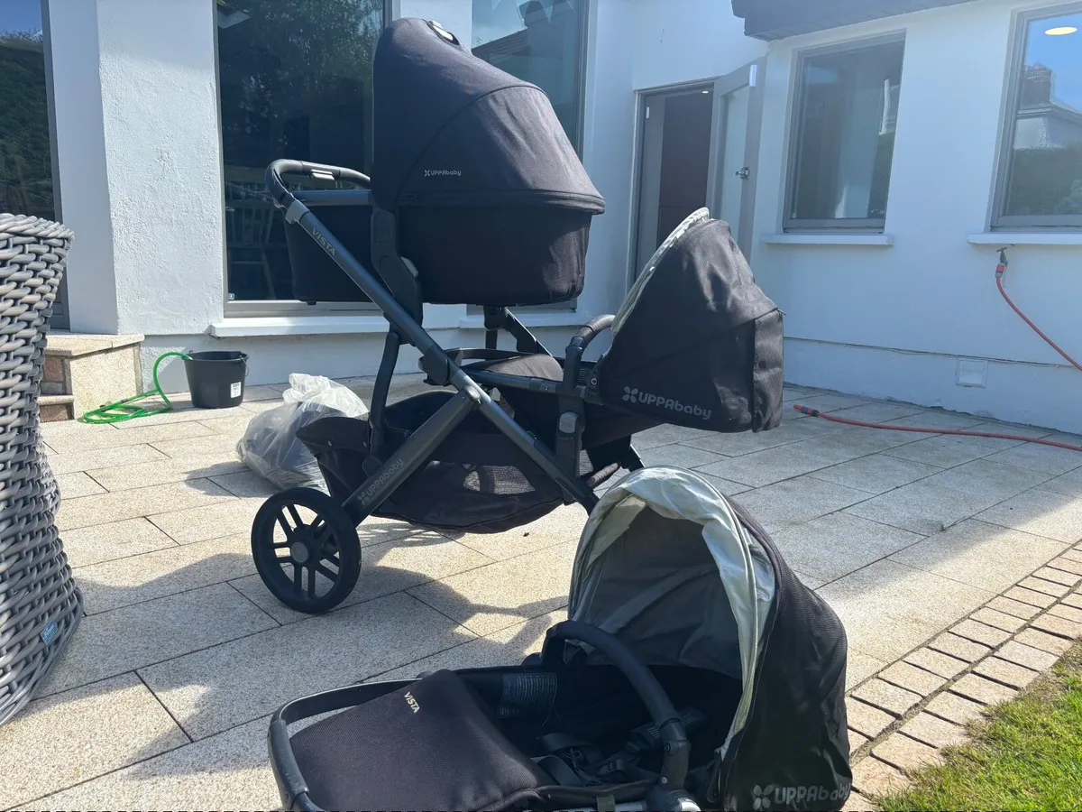 UPPAbaby Vista V3 Full Set – Twins or Siblings 👌 - Image 1