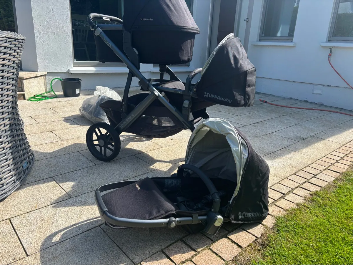 UPPAbaby Vista V3 Full Set – Twins or Siblings 👌 - Image 3