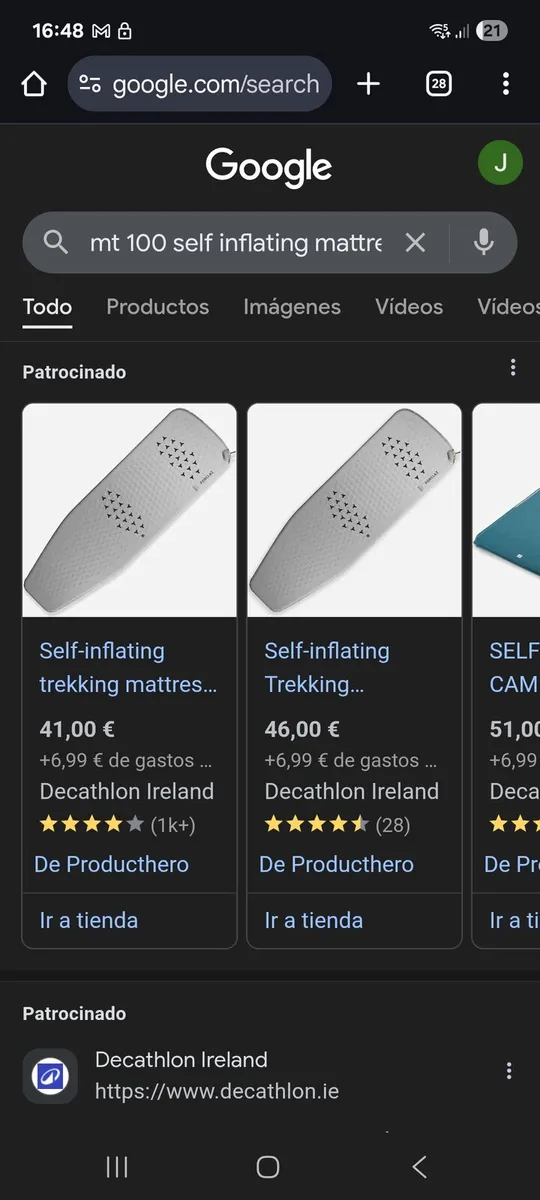 Great Festival / Camping Mattress x2 - Image 2