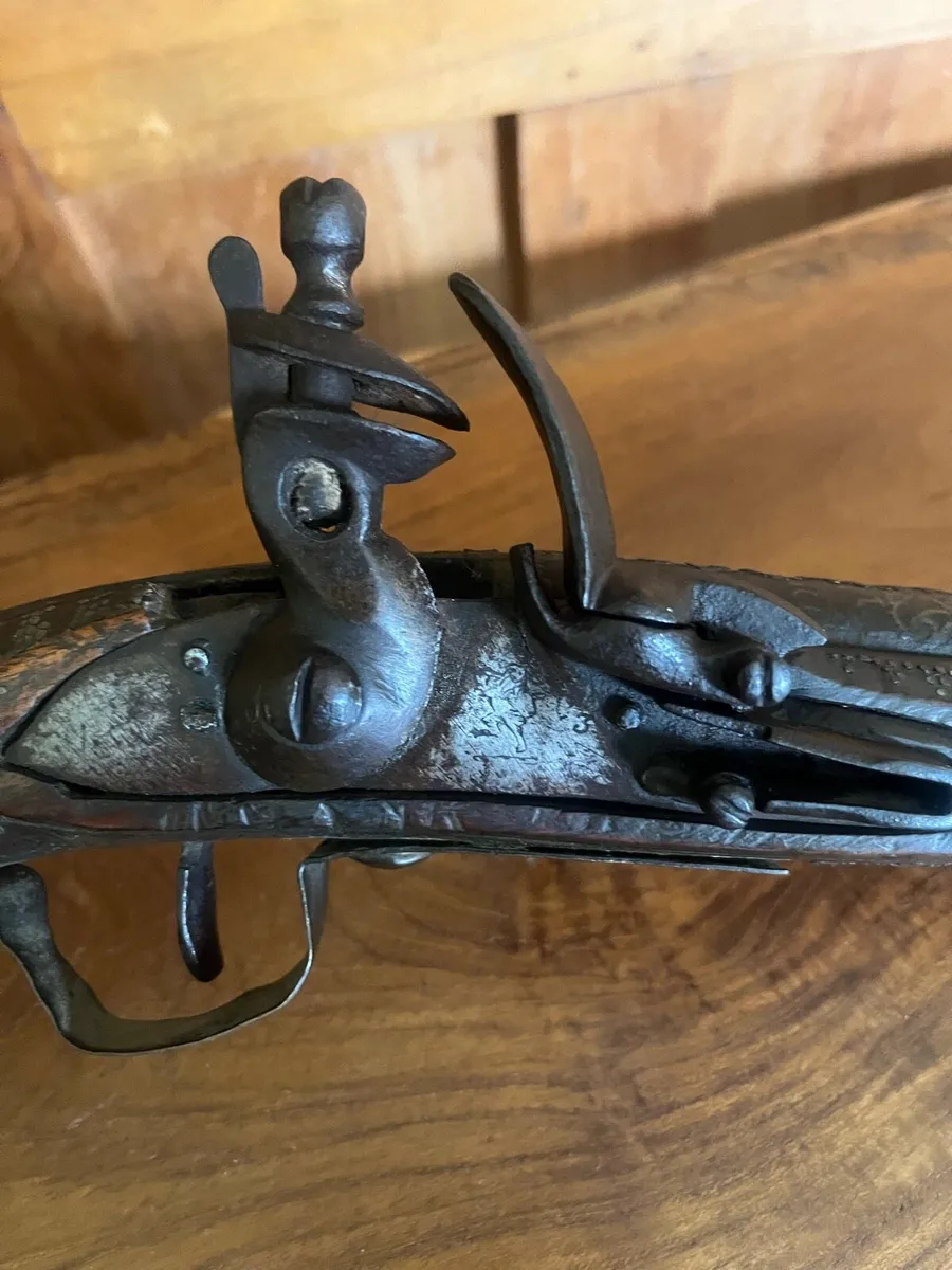Antique Flintlock Pistol - Image 3
