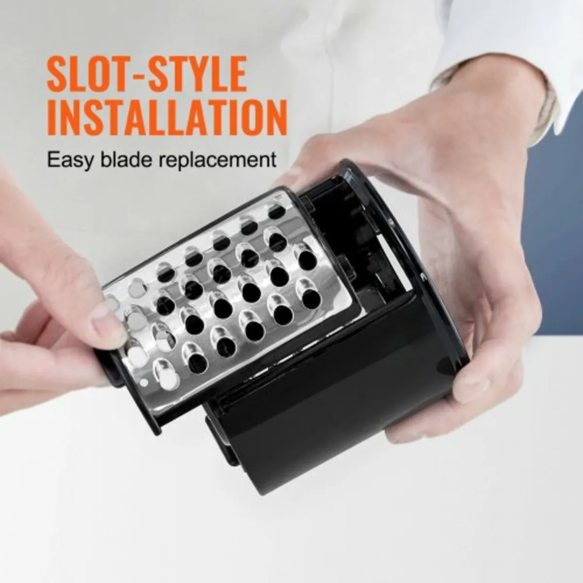 Electric Cheese Grater Salad Maker, 250W Salad Sho - Image 2