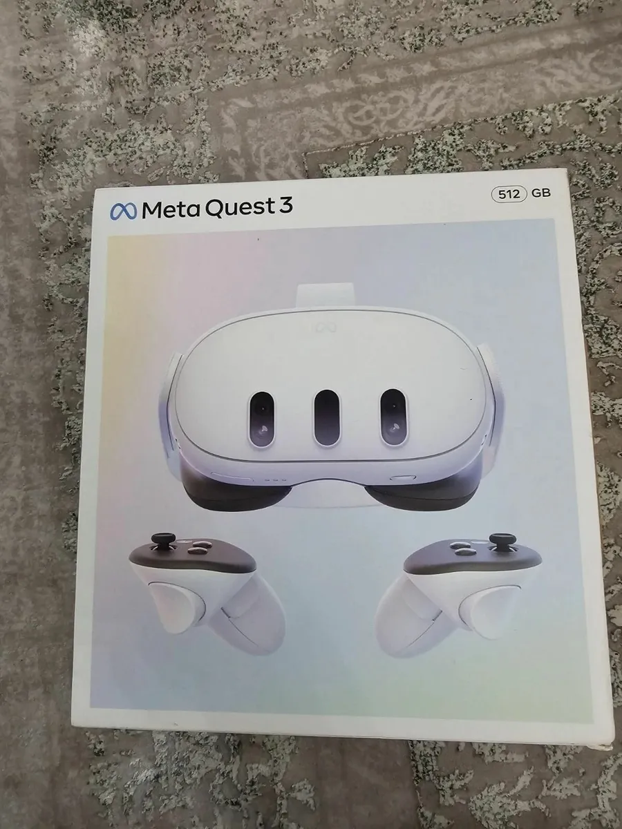 Meta Quest 3 512GB Virtual Reality Bundle - Image 3