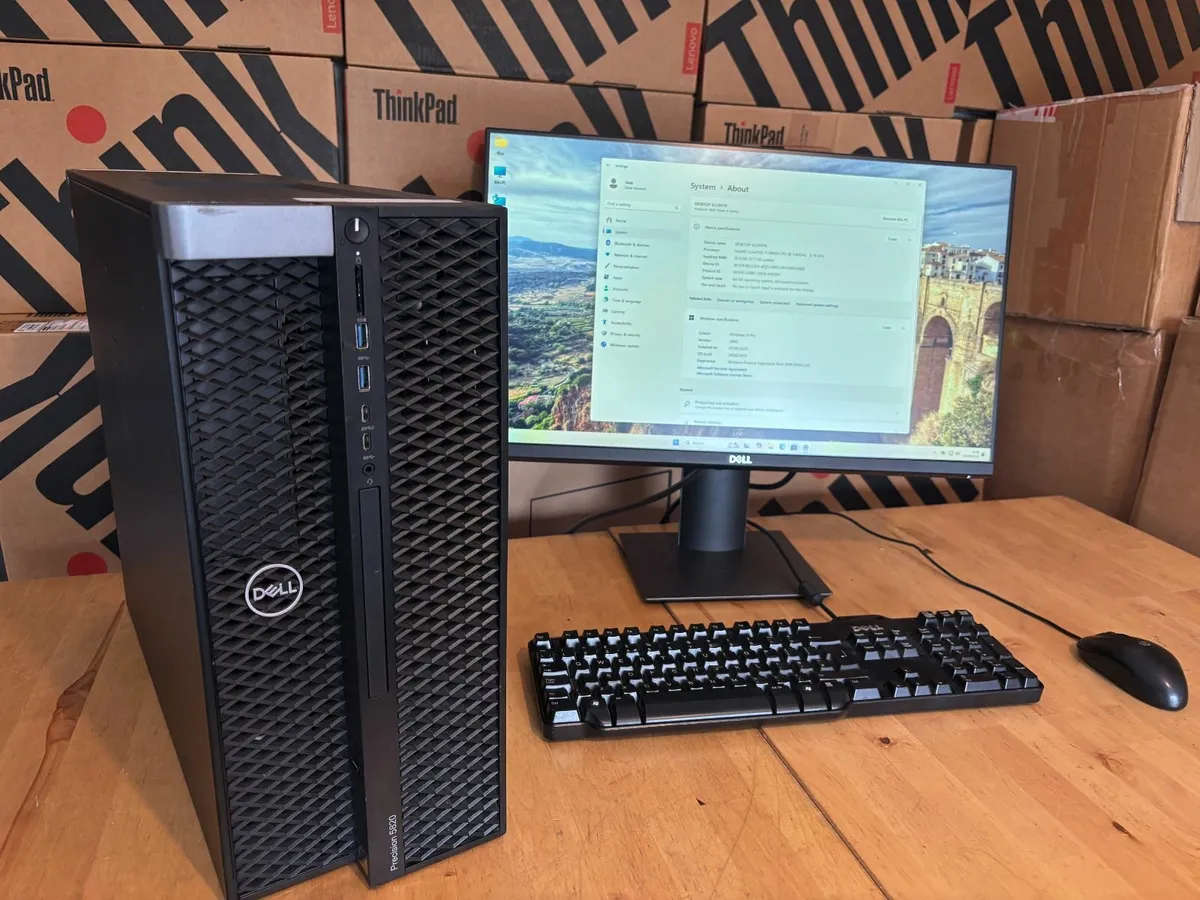 Big Spec Dell Precision Pc-i7-1TB SSd-8Gb Graphics - Image 2