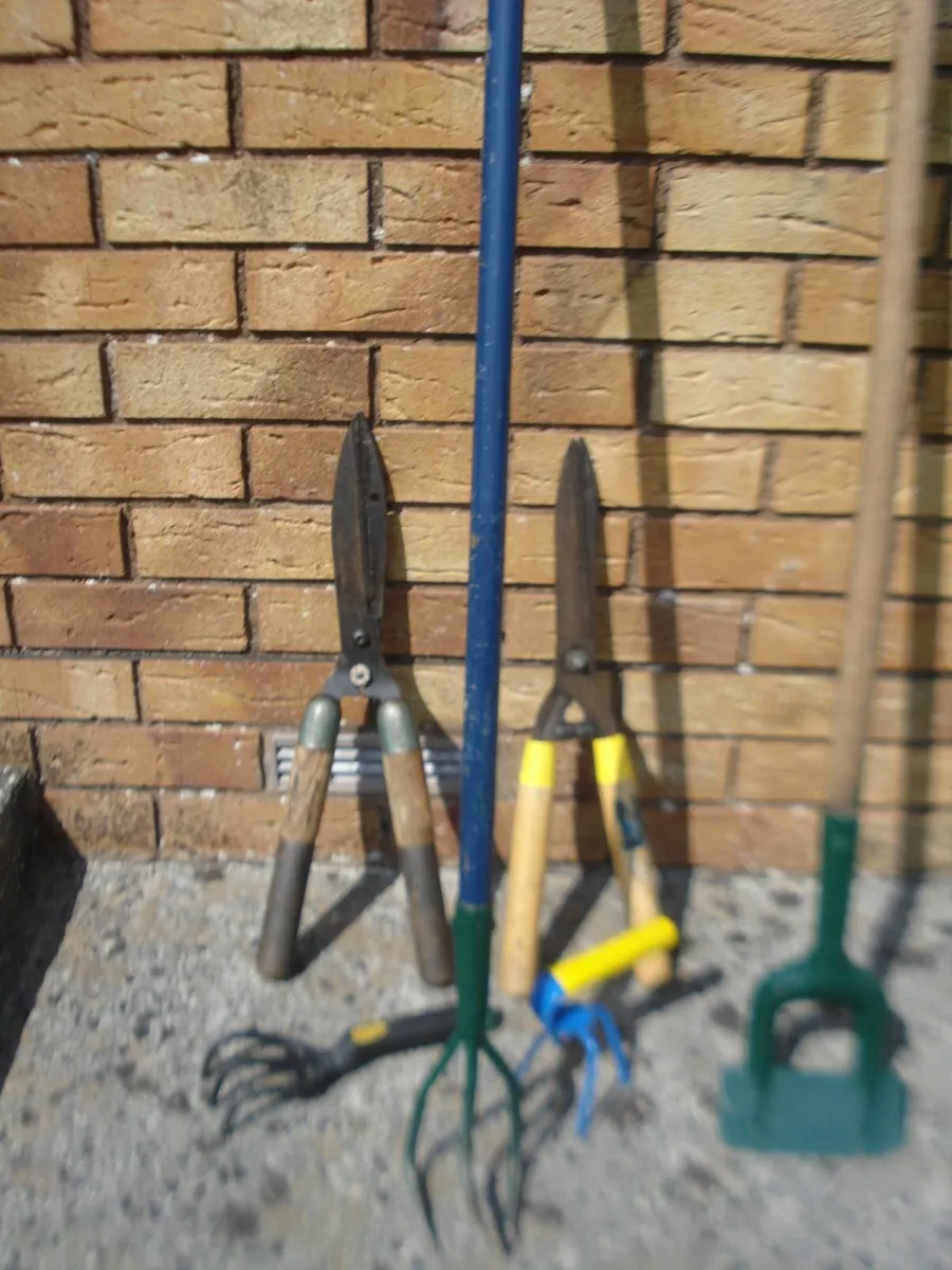 SHED CLEAROUT OF OLD GARDEN TOOLS. 6. - Image 1