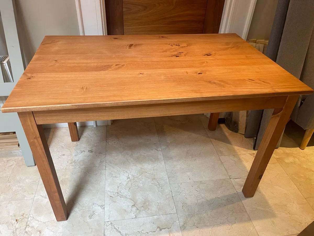 Compact 4 Foot Kitchen Dining Table - Can Deliver - Image 1