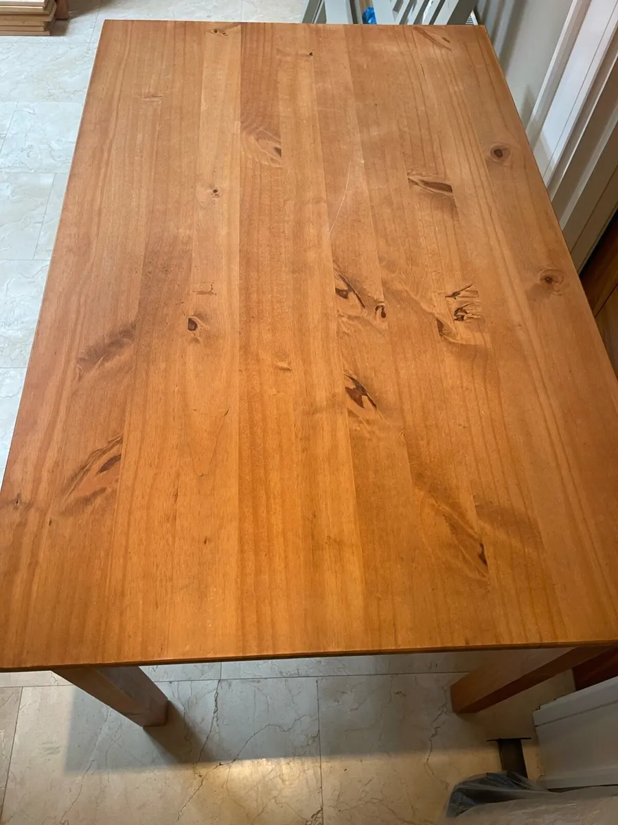 Compact 4 Foot Kitchen Dining Table - Can Deliver - Image 2