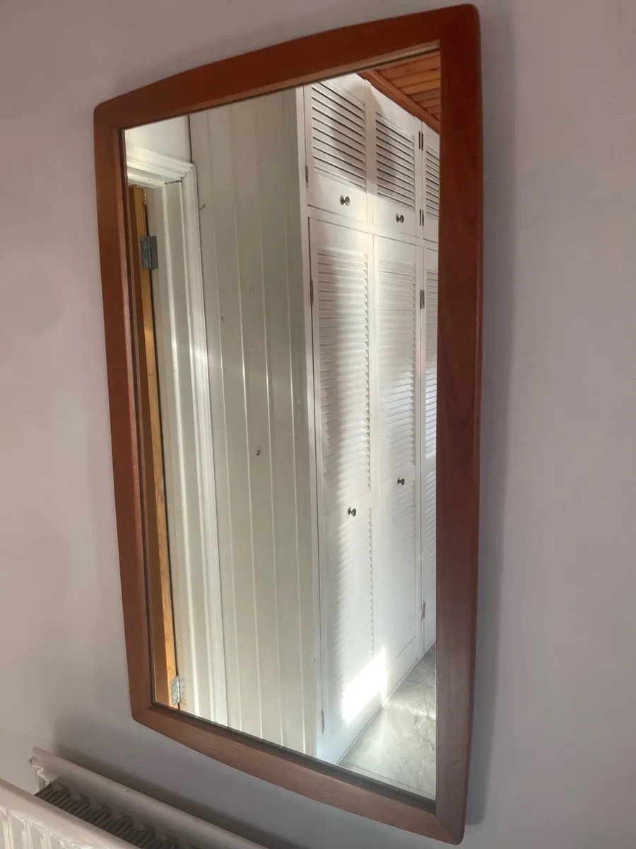 Mid century mirror - Image 1