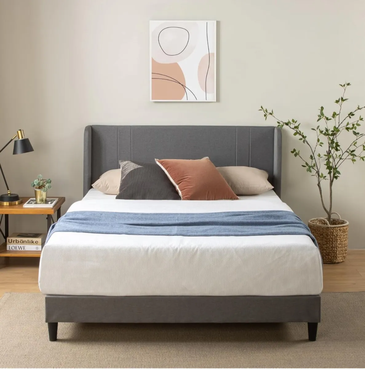 Double Bed frame  Bed 135x190 cm  25 cm Height - Image 1
