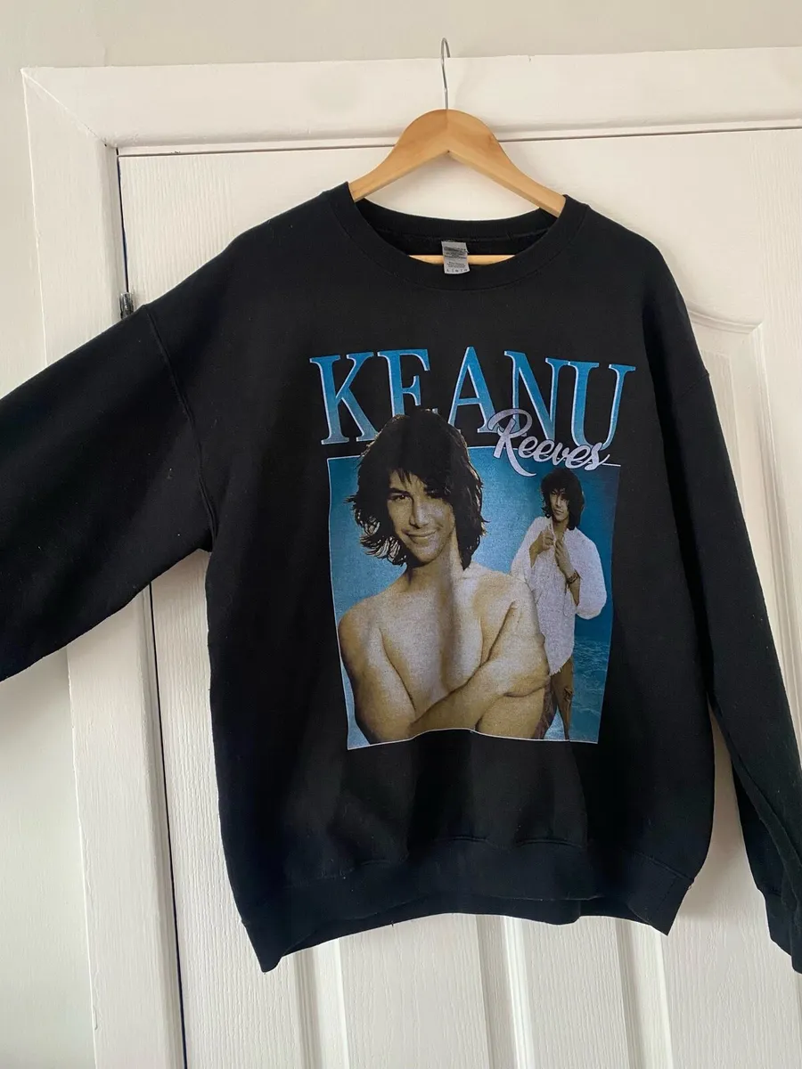 90s Style Keanu Reeves Sweatshirt - Image 1