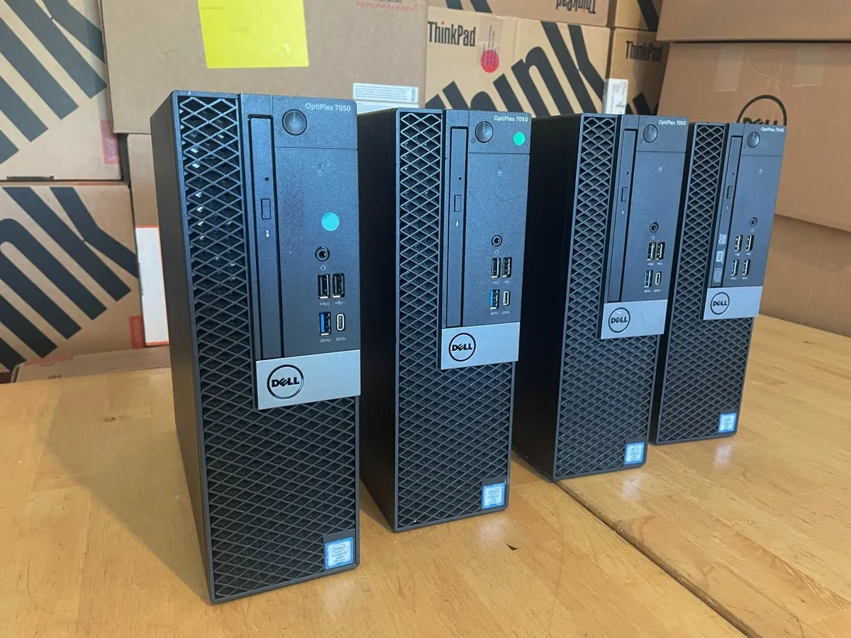 Dell Optiplex 7050 PC's-i7-16Gb-SSD-Delivery - Image 1