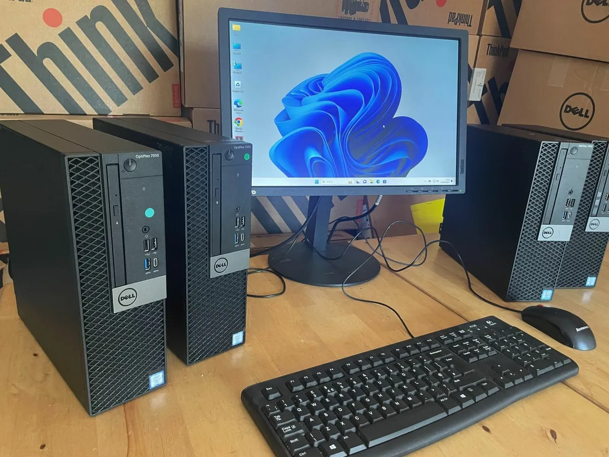 Dell Optiplex 7050 PC's-i7-16Gb-SSD-Delivery - Image 4