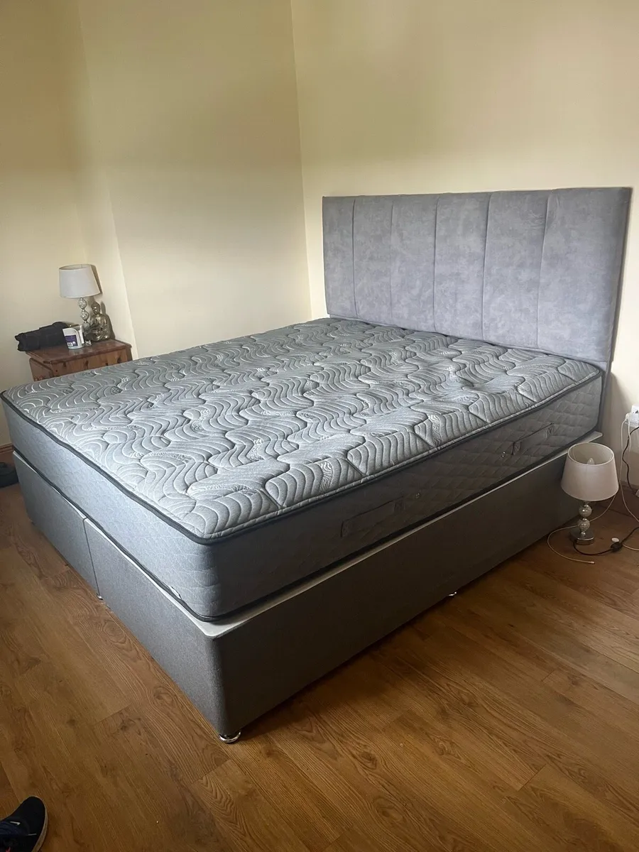 Super King bed with Respa spinal life mattress - Image 2