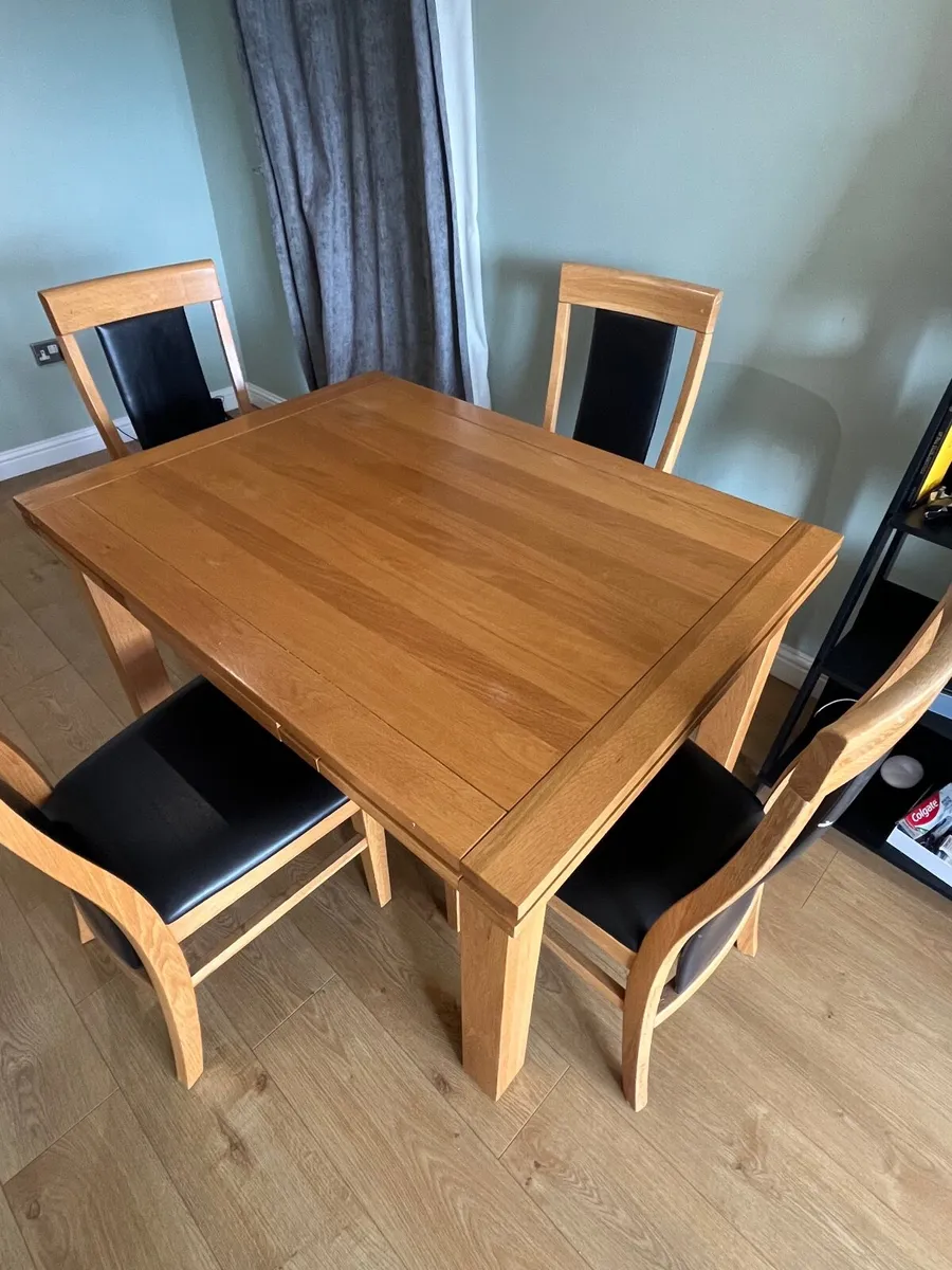 Dining table and chairs - Image 3