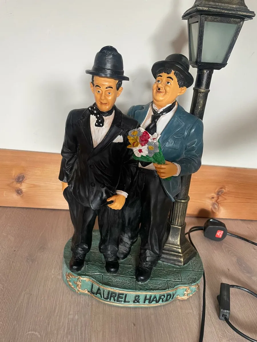 Laurel and Hardy Lamp - Image 1