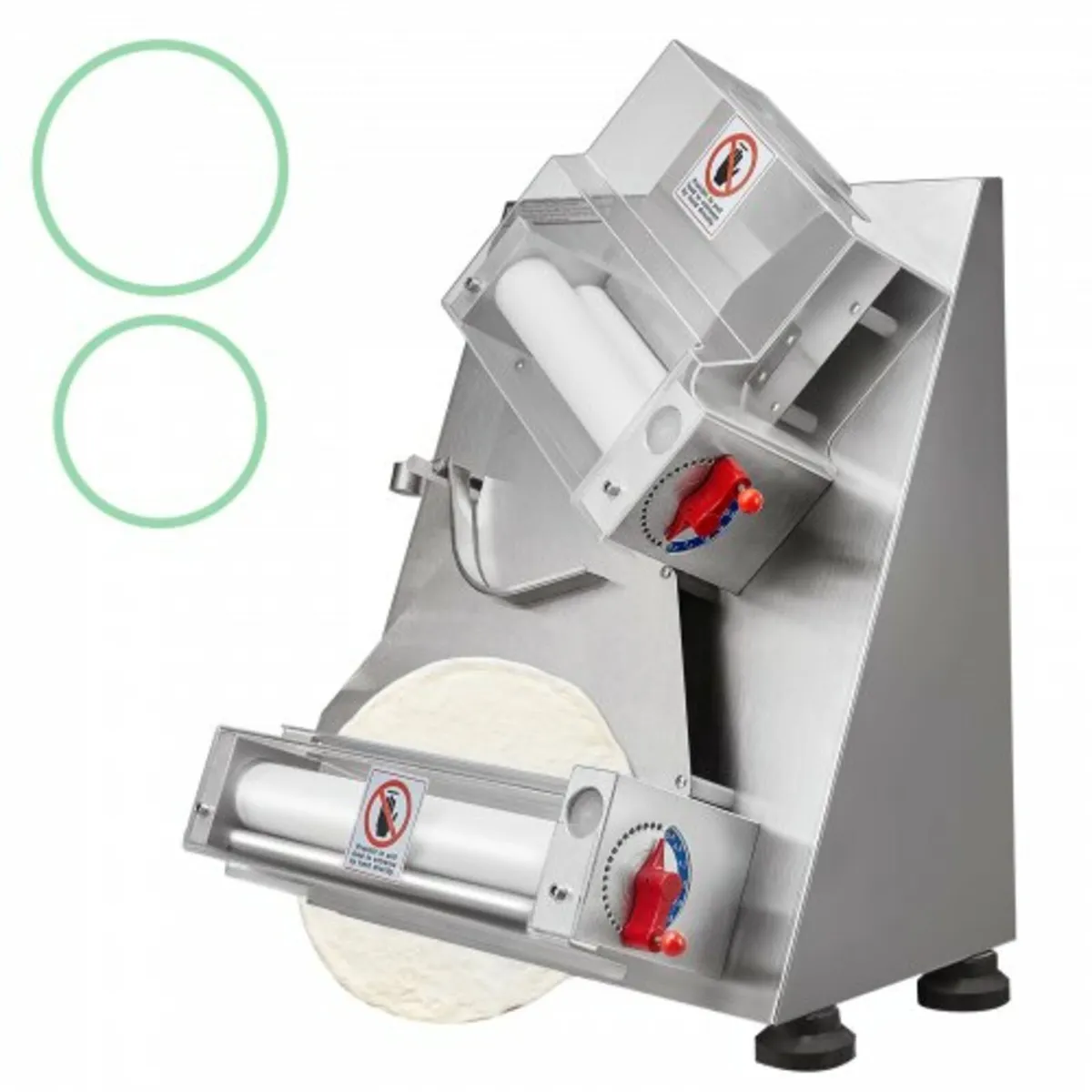 12 Inch Pizza Dough Roller Sheeter Automatic Comme - Image 1