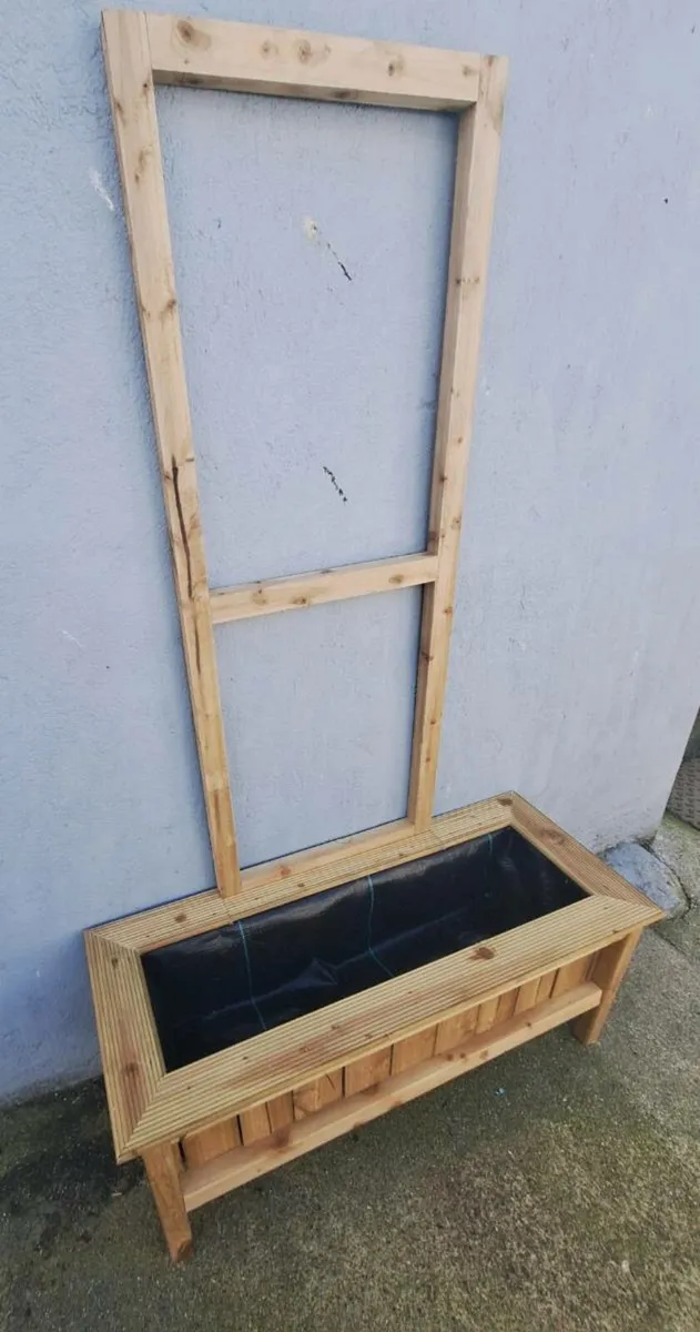 Wooden planters - Image 1