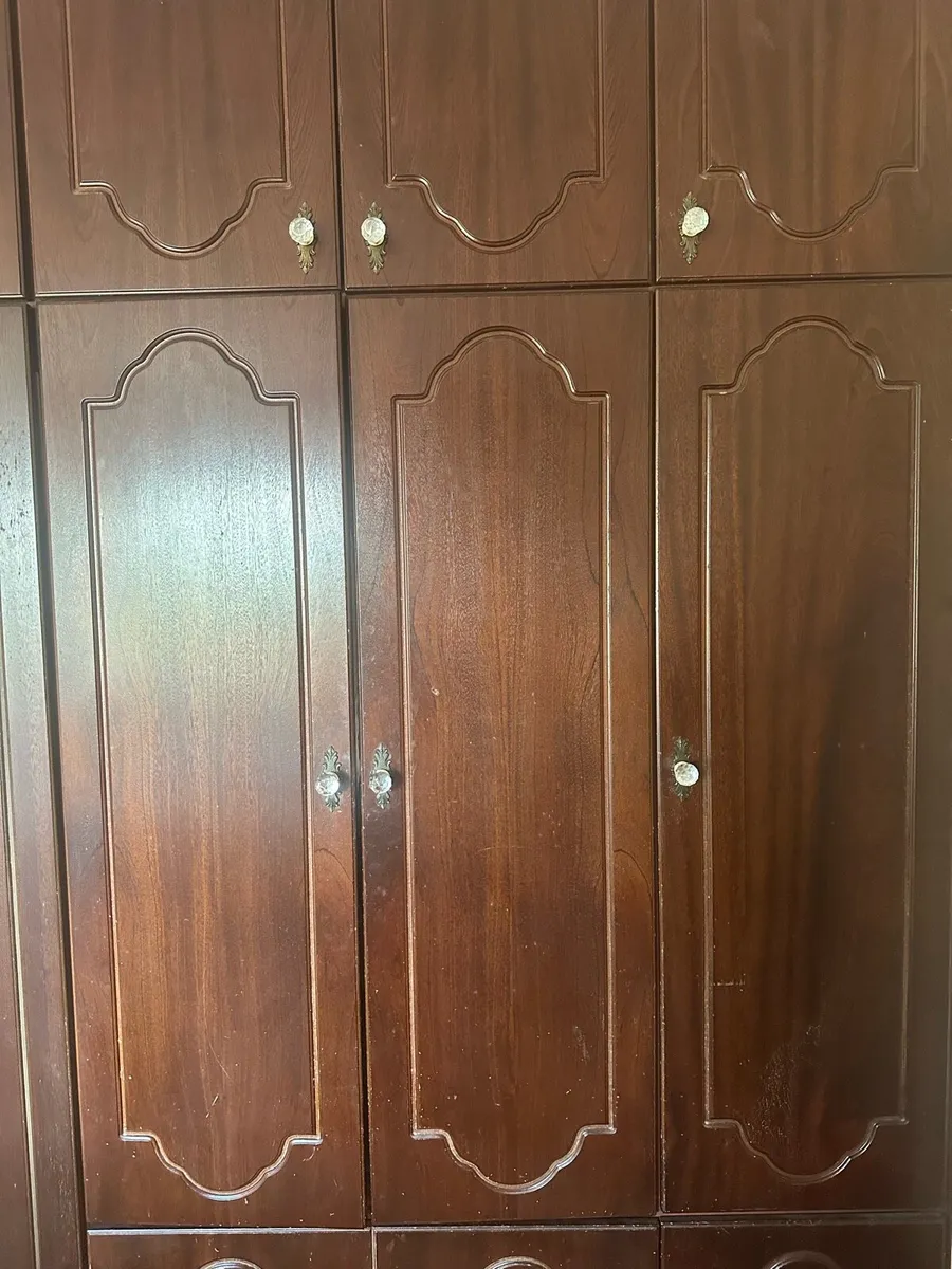 Wardrobe Doors Mahogany €20 each - Image 4