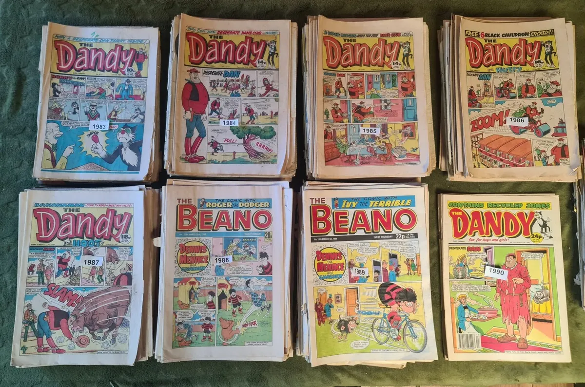 Vintage Collection of Beano and Dandy Comics - Image 3