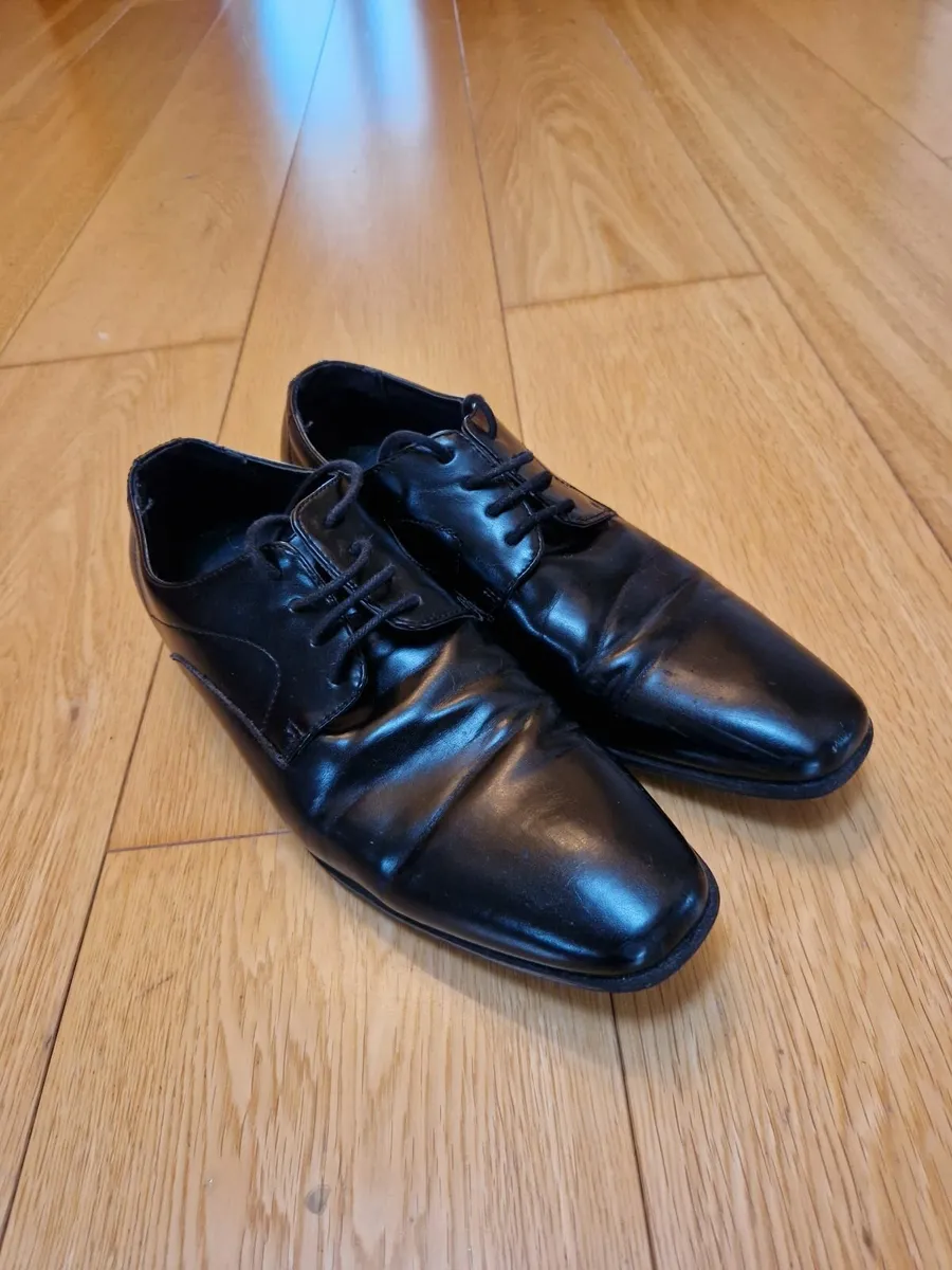 F&F mens dress shoes size 7 - Image 4