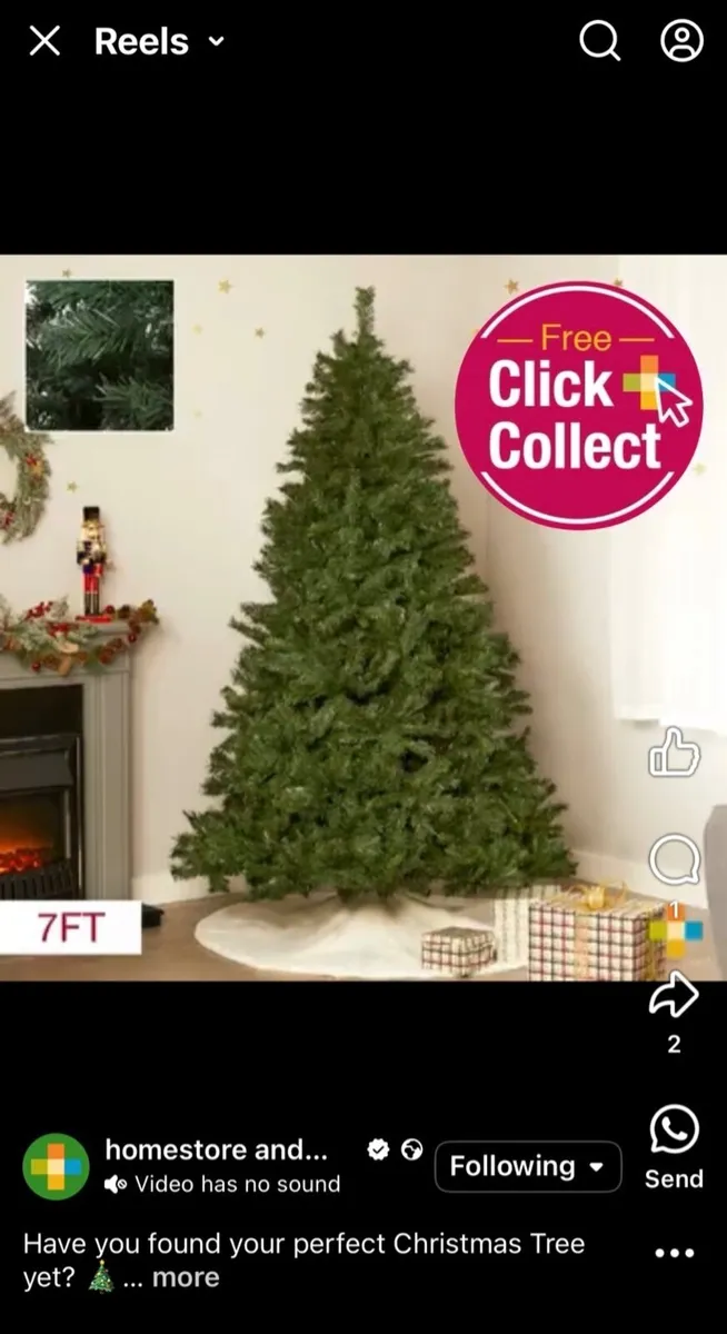 Christmas Tree 7ft - Image 2