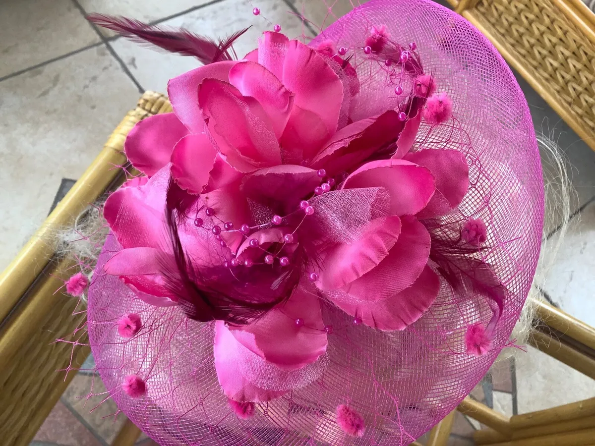 Hair fascinator Can be worn with clip or hairband - Image 2