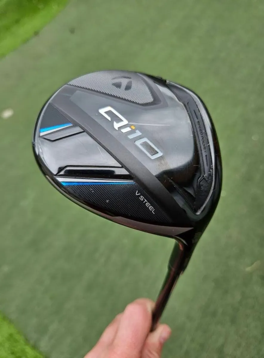 Taylormade Qi10 V-Steel 3 Wood - Image 1