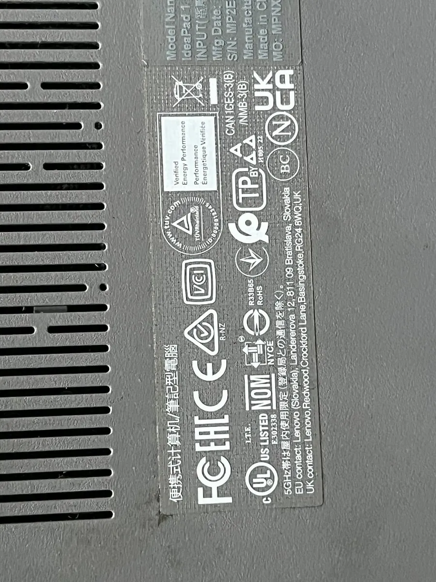 Lenovo laptop 14.1in. - Image 2