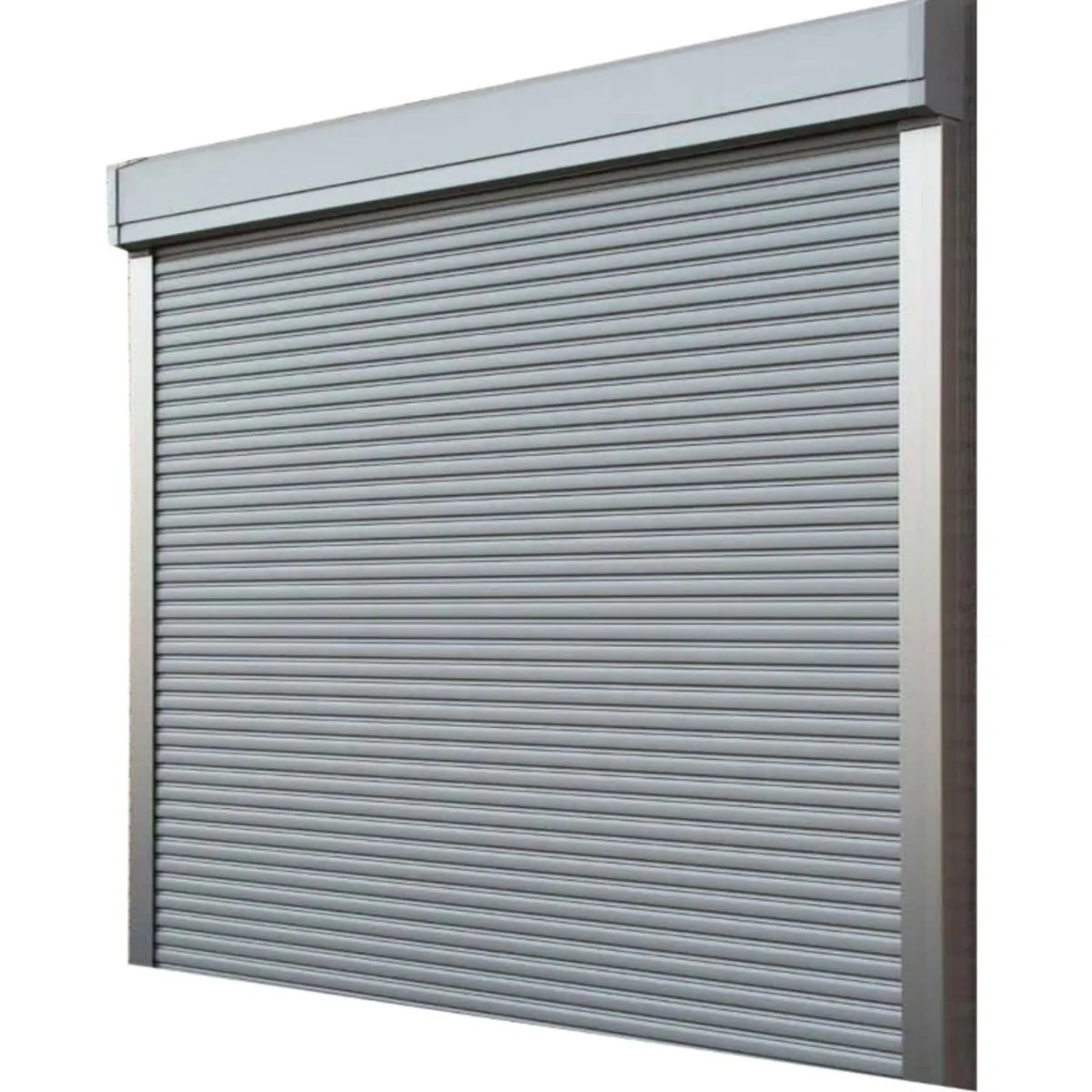 Galvanised roller shutter