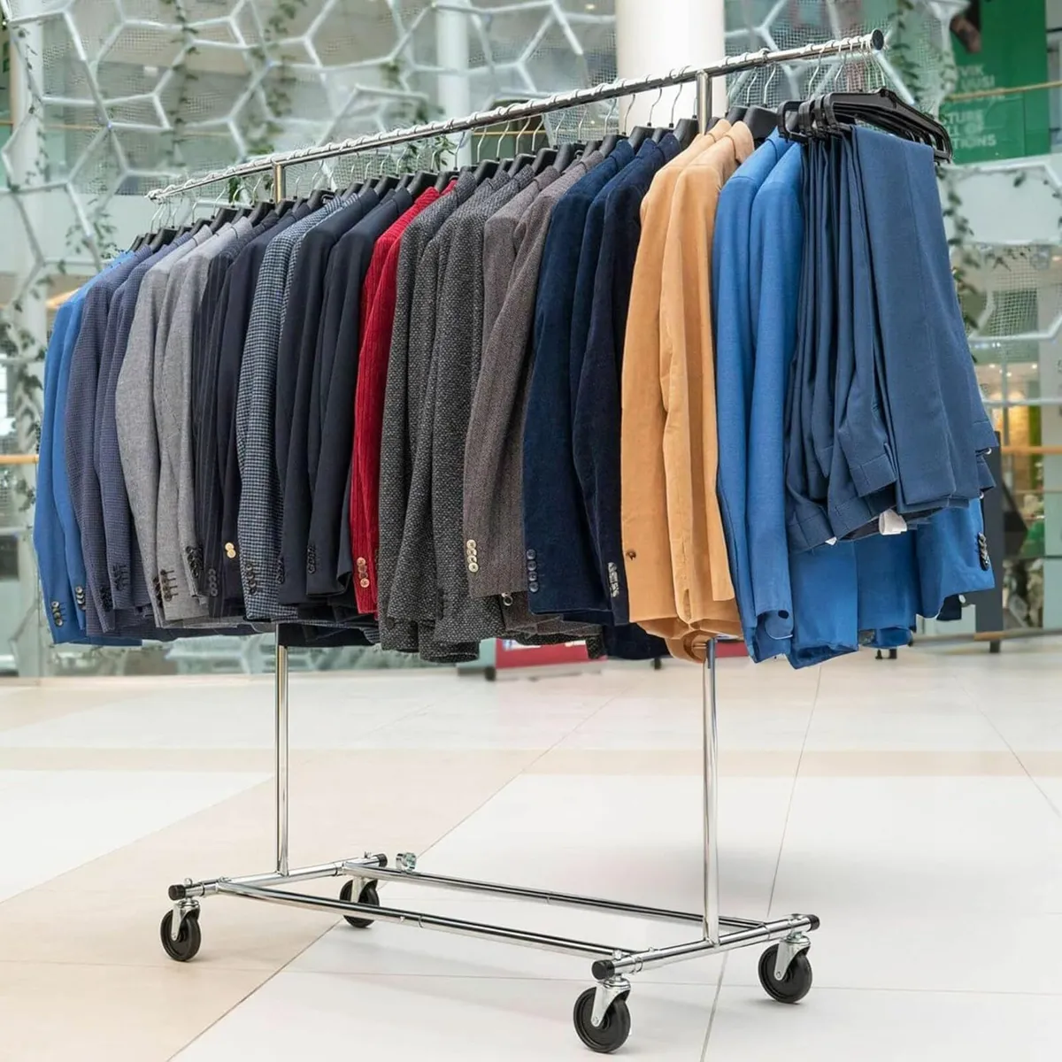 Clothes Rail Heavy Duty Holds up 99kg - Image 1