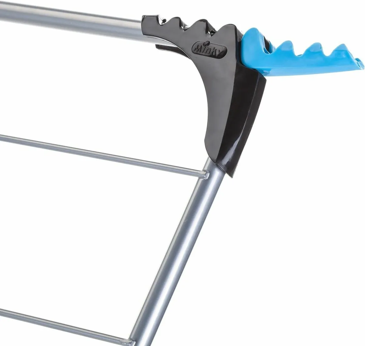 3 Tier Plus Clothes Airer, Silver Clothes rack - Image 3