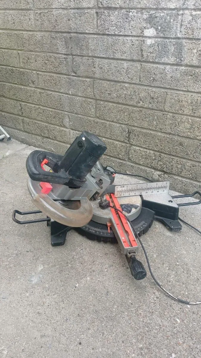 Large Sliding Chopsaw - Image 3
