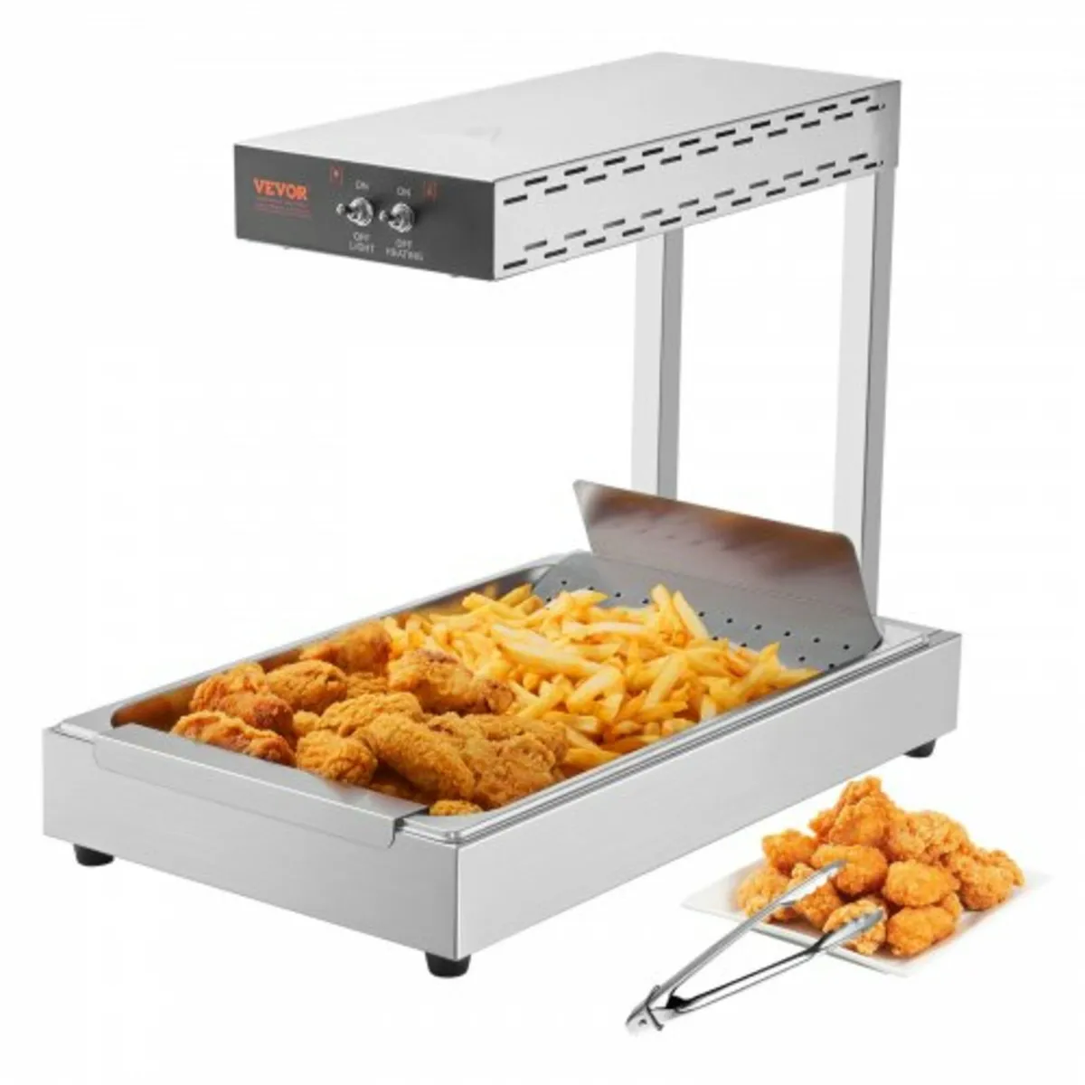 French Fry Food Warmer Electric Chip Warming Light - Image 1