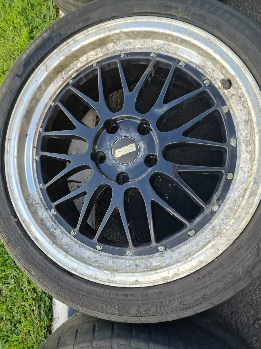 19" BBS LM Alloys - Marcato Replicas - Need Refurb - Image 4