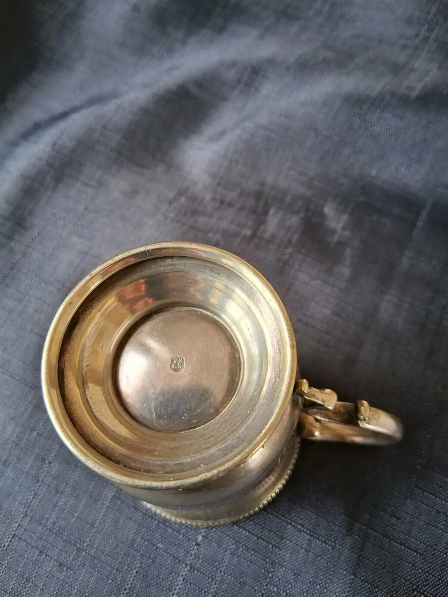 Silver Plated Christening Cup - Image 2