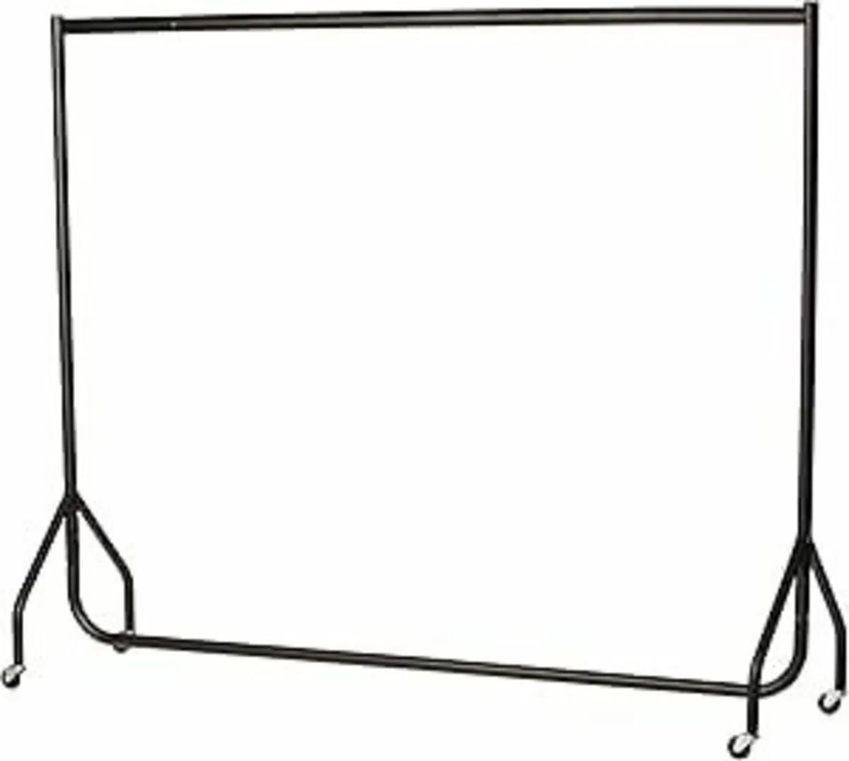 Shop Heavy Duty Clothes Rail Garment Rail Storage - Image 1