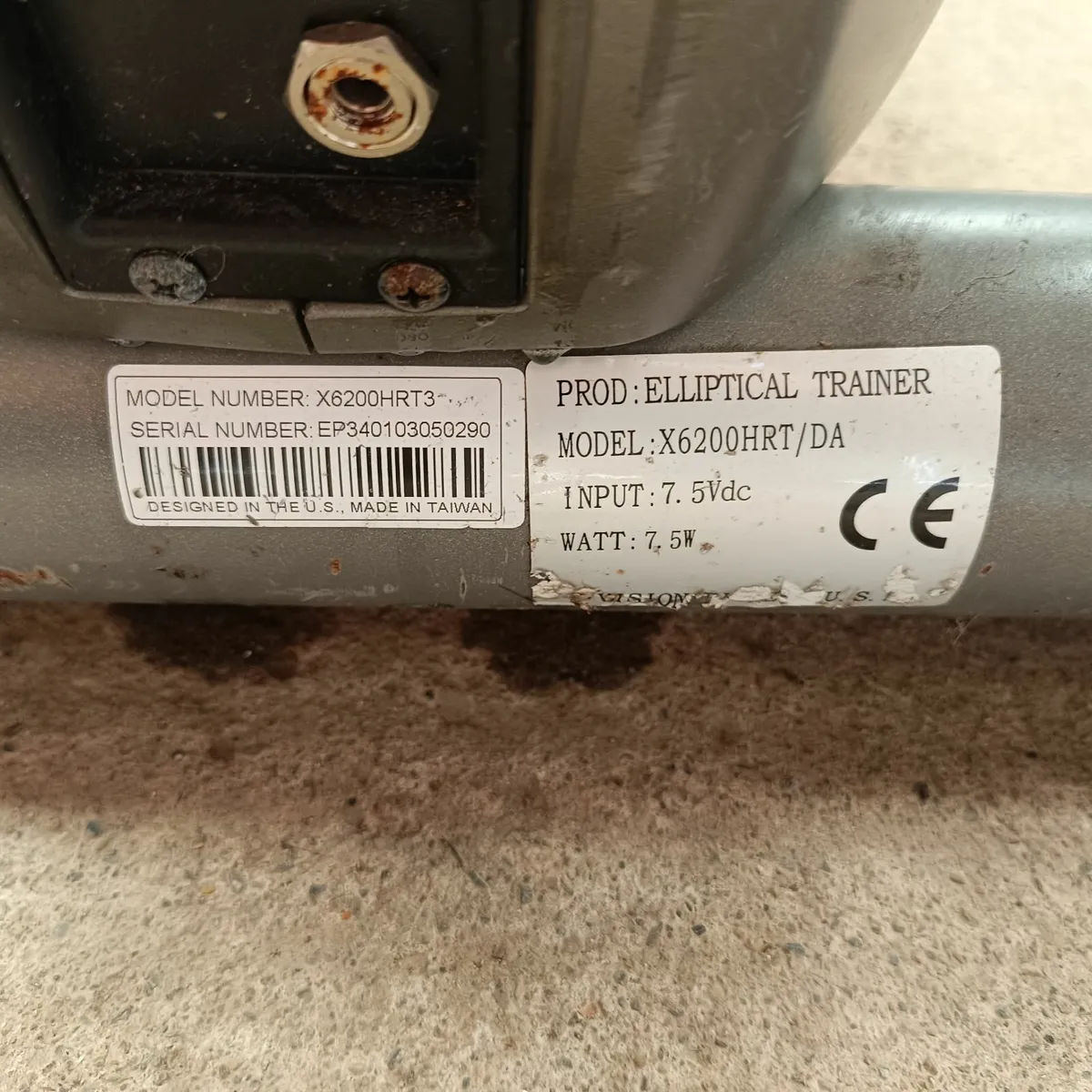 Elliptical Vision Fitness X6200 HRT3 - Image 3