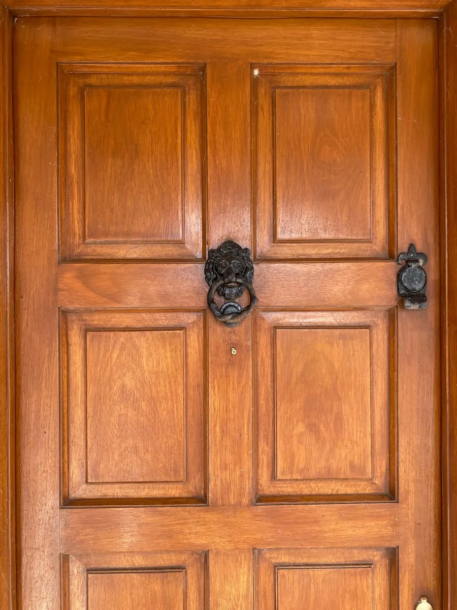 Wooden Teak style door - Image 4