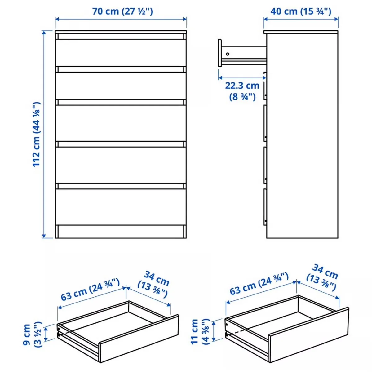 chest of drawers - Image 4