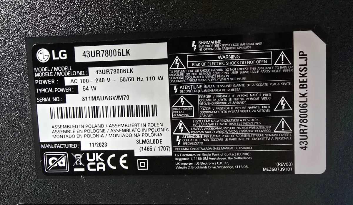LG Smart TV 4K - Image 3