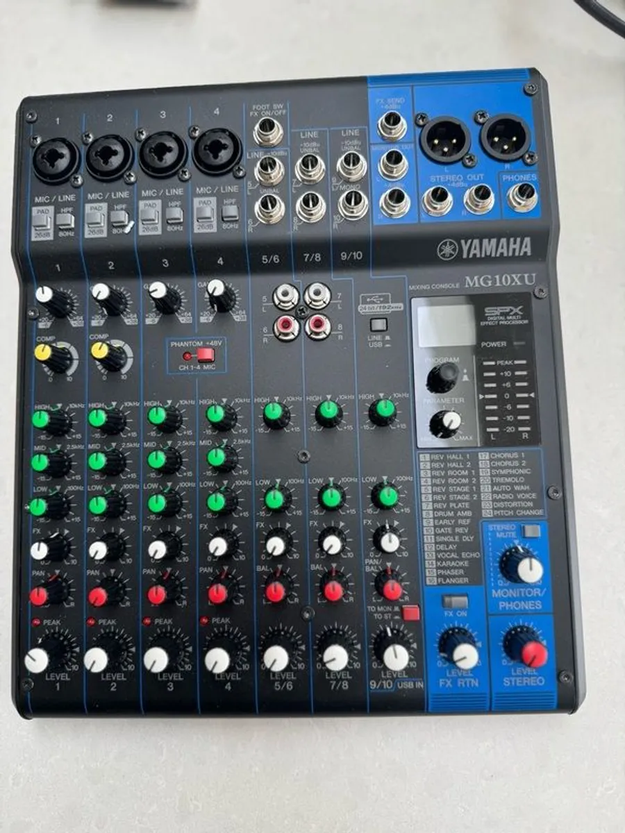 Yamaha MG10XU USB Mixing Console. Like New. Used Once. - Image 1