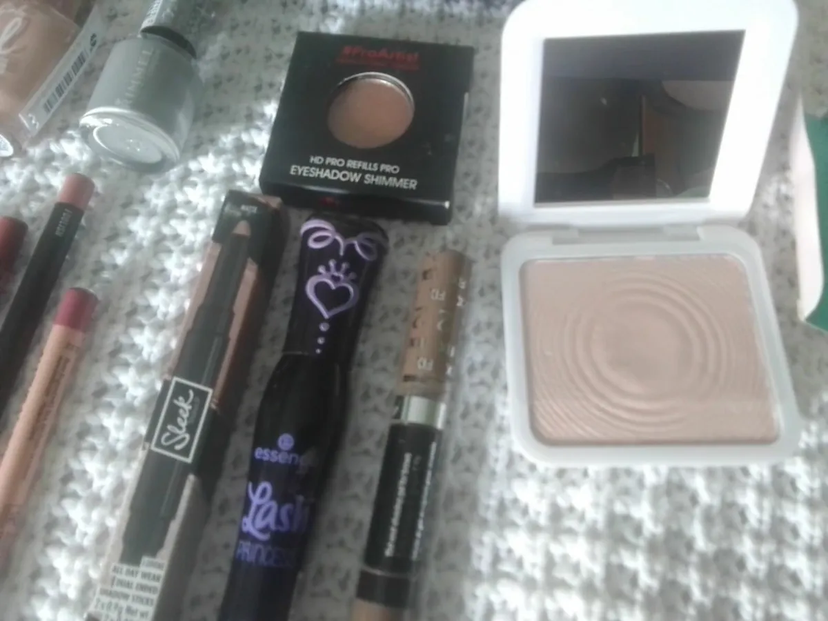 MAKEUP BUNDLE & LAURA ASHLEY BAG& COMPACT MIRROR - Image 3