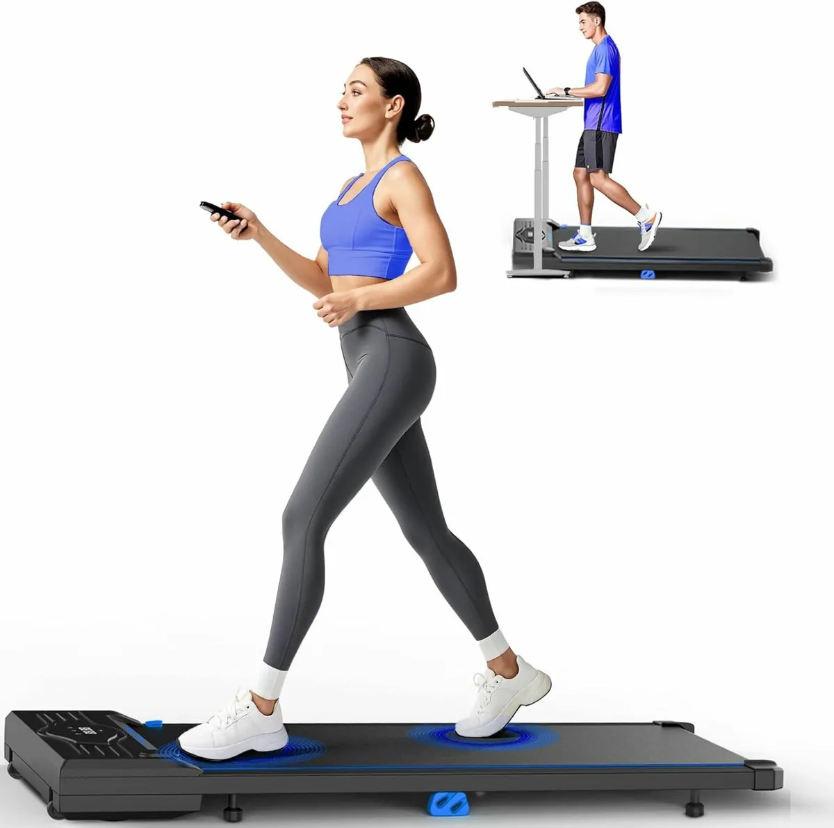 Treadmill Under Desk Walking Pad Remote Control - Image 1