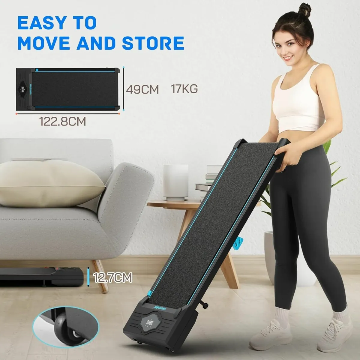 Treadmill Under Desk Walking Pad Remote Control - Image 3